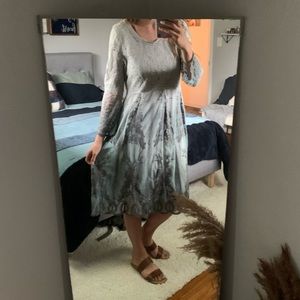 Orange Creek Roolee ombré lace dress